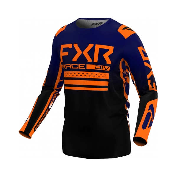 FXR Тениска Contender MX23 Midnight Orange - BobiMX.com FXR Тениска Contender MX23 Midnight Orange