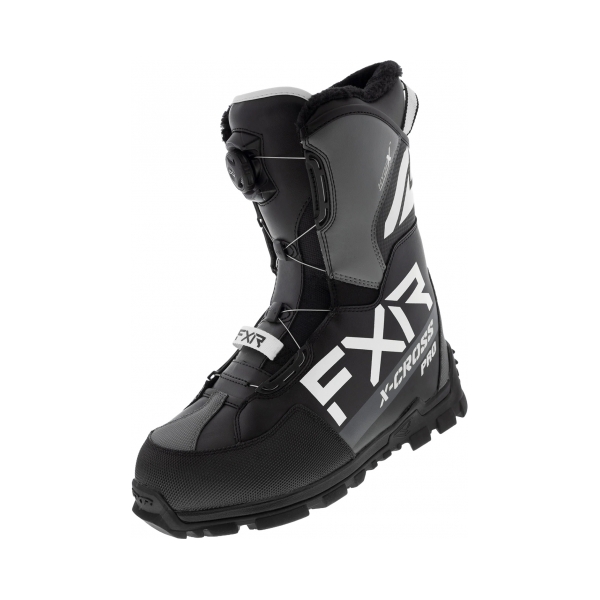 FXR Ботуши за шейна X-Cross Pro Boa Black/White - BobiMX.com FXR Ботуши за шейна X-Cross Pro Boa Black/White