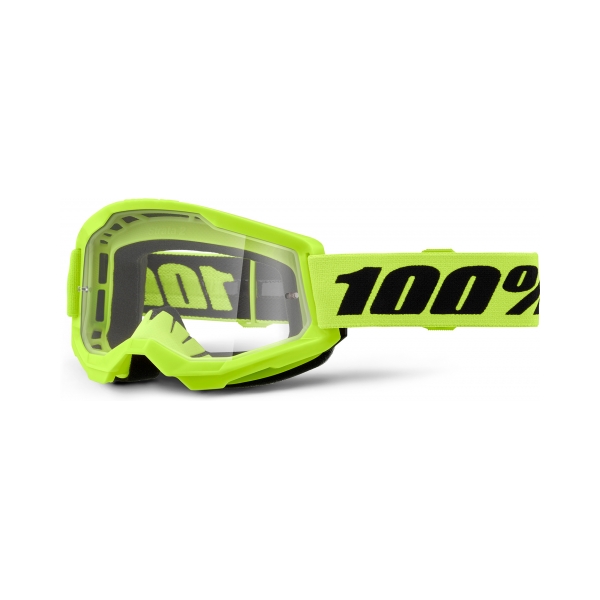 100% Детски очила Strata 2 Neon Yellow - BobiMX.com 100% Детски очила Strata 2 Neon Yellow