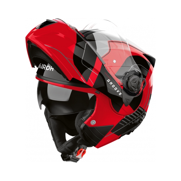 Airoh Каска Specktre Groove Red Gloss - BobiMX.com Airoh Каска Specktre Groove Red Gloss