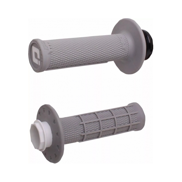 Odi Дръжки за 50 сс мотоциклети Micro-X Half-Waffle Lock-On Grey Soft - BobiMX.com Odi Дръжки за 50 сс мотоциклети Micro-X Half-Waffle Lock-On Grey Soft