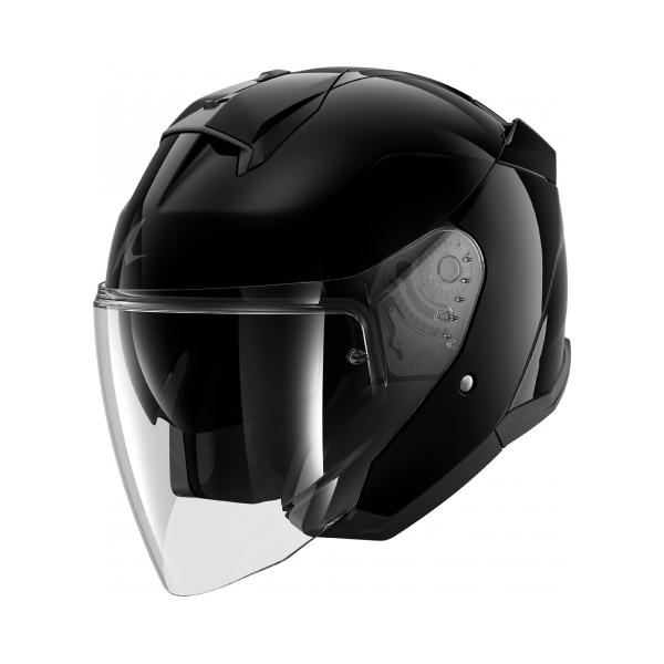 Shark Каска Skwal Jet Blank Black - BobiMX.com Shark Каска Skwal Jet Blank Black