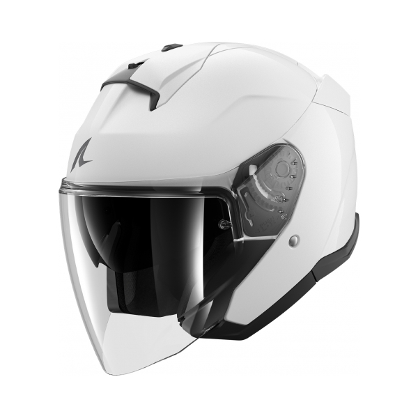 Shark Каска Skwal Jet Blank Pearly White - BobiMX.com Shark Каска Skwal Jet Blank Pearly White