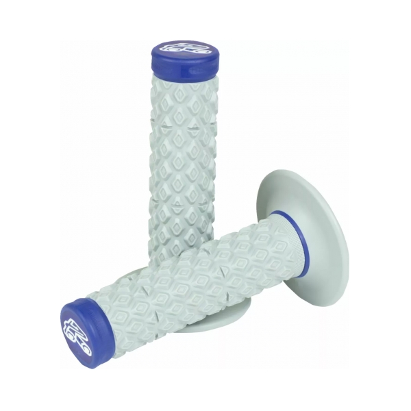 Renthal Дръжки MX Dual Comport Blue - BobiMX.com Renthal Дръжки MX Dual Comport Blue