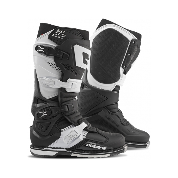 Gaerne Ботуши SG22 Black/White - BobiMX.com Gaerne Ботуши SG22 Black/White