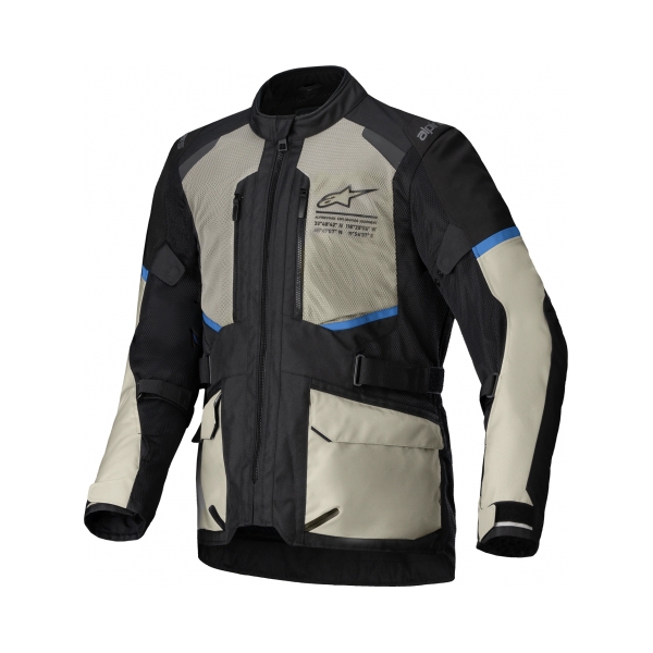 Alpinestars Яке Andes Air Black Grey Blue - BobiMX.com Alpinestars Яке Andes Air Black Grey Blue