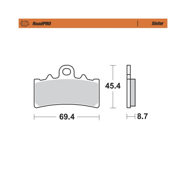 Moto-Master Накладки предни 407601 Husqvarna, KTM, BMW - BobiMX.com Moto-Master Накладки предни 407601 Husqvarna, KTM, BMW