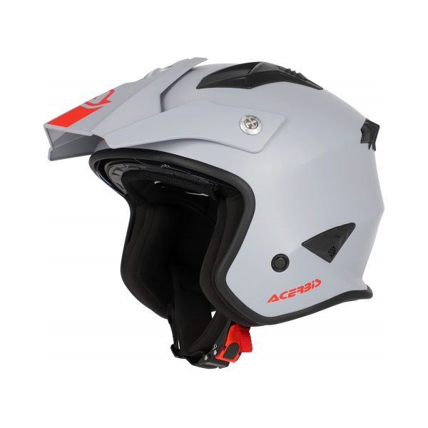 Acerbis Каска Jet Aria Light Grey - BobiMX.com Acerbis Каска Jet Aria Light Grey
