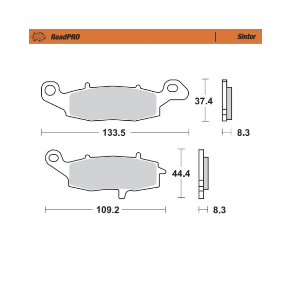 Moto-Master Накладки предни 404201 Kawasaki, Suzuki - BobiMX.com Moto-Master Накладки предни 404201 Kawasaki, Suzuki