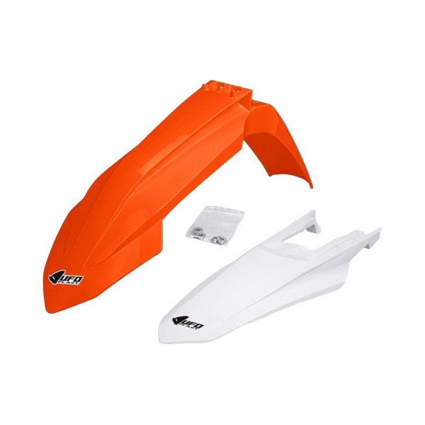 UFO Преден и заден калник KTM SX125-250, SX-F250-450 23-26 оранжев - BobiMX.com UFO Преден и заден калник KTM SX125-250, SX-F250-450 23-26 оранжев