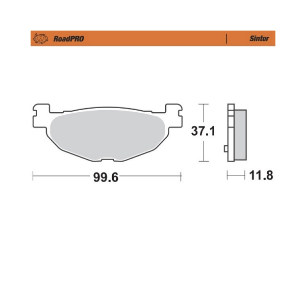 Moto-Master Накладки задни 400803 Yamaha - BobiMX.com Moto-Master Накладки задни 400803 Yamaha