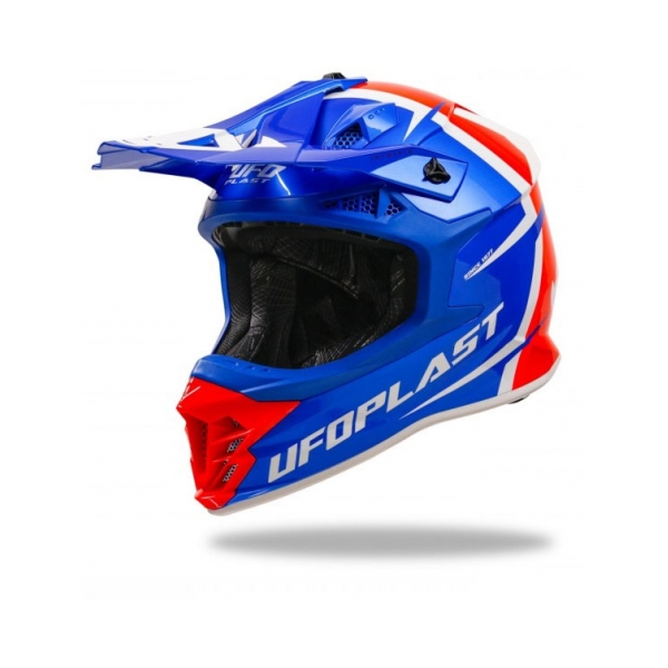 UFO Каска Intrepid Blue/Red/White - BobiMX.com UFO Каска Intrepid Blue/Red/White