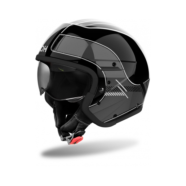 Airoh Каска J110 Raster Dark Grey Gloss - BobiMX.com Airoh Каска J110 Raster Dark Grey Gloss