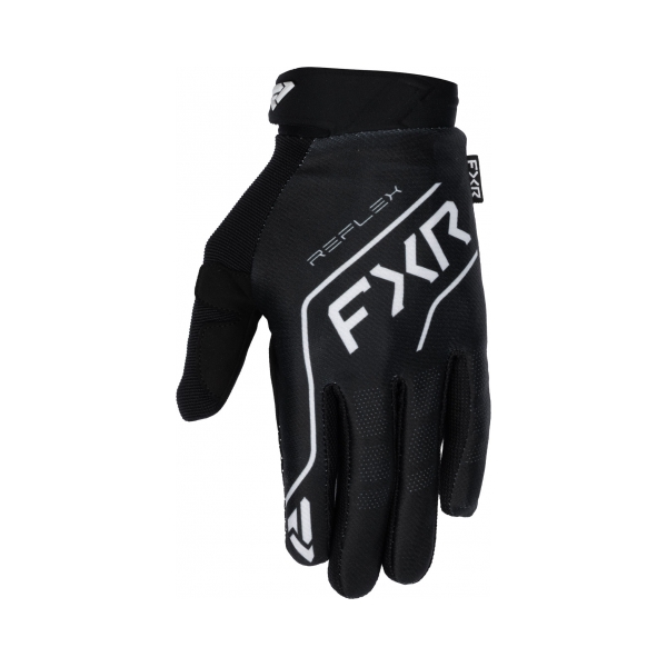 FXR Ръкавици Reflex Dual MX26 Black White - BobiMX.com FXR Ръкавици Reflex Dual MX26 Black White