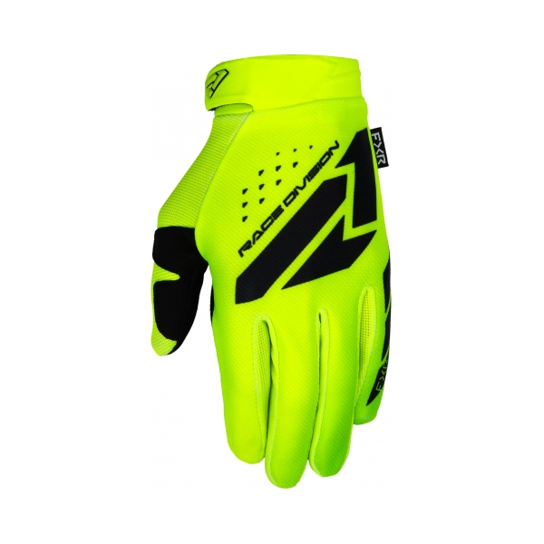 FXR Ръкавици Reflex MX26 HiVis Black - BobiMX.com FXR Ръкавици Reflex MX26 HiVis Black