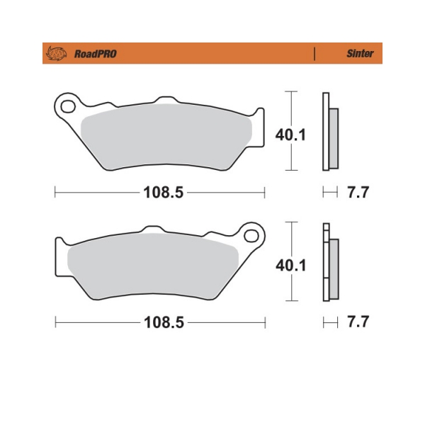 Moto-Master Накладки предни 403301 - BobiMX.com Moto-Master Накладки предни 403301