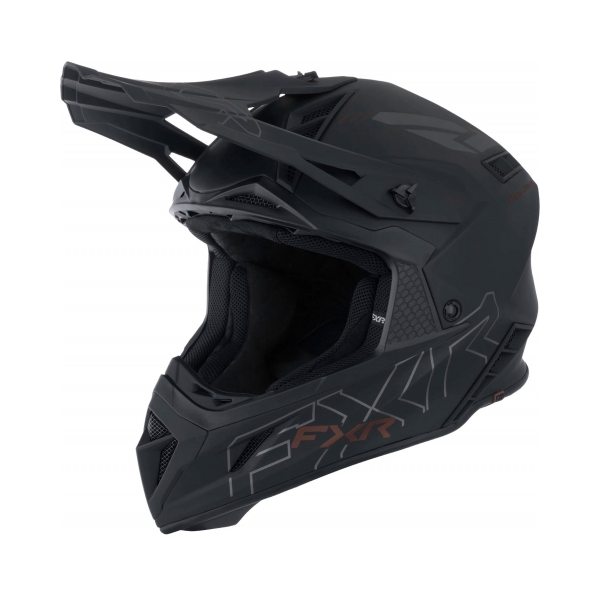 FXR Каска Helium Prime Black - BobiMX.com FXR Каска Helium Prime Black