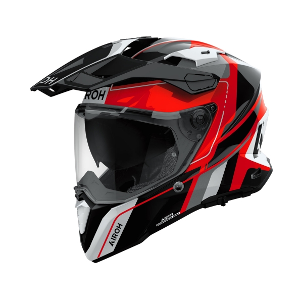 Airoh Каска Commander 2 Skip Red Gloss - BobiMX.com Airoh Каска Commander 2 Skip Red Gloss