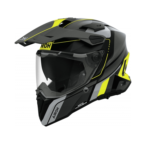 Airoh Каска Commander 2 Skip Yellow Matt - BobiMX.com Airoh Каска Commander 2 Skip Yellow Matt