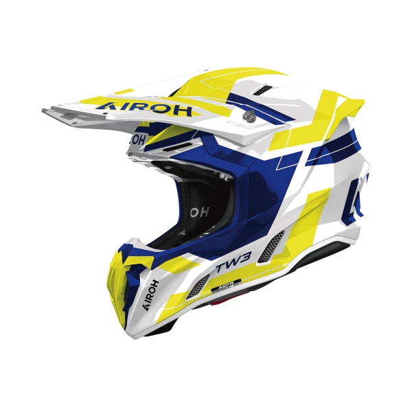 Airoh Каска Twist 3 Dynasty Blue Yellow Gloss - BobiMX.com Airoh Каска Twist 3 Dynasty Blue Yellow Gloss