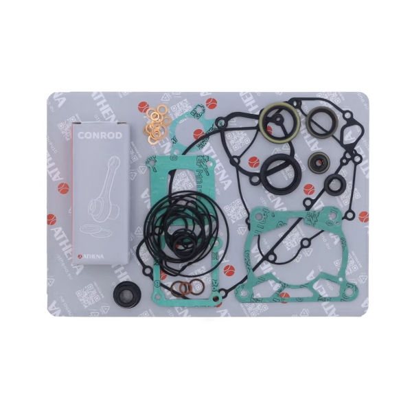 Athena Биела комплект с гарнитури KTM SX125 23-26, EXC150 24-26; Husqvarna TC125 23-26, TE150 24-26; Gas Gas MC125 24-26 - BobiMX.com Athena Биела комплект с гарнитури KTM SX125 23-26, EXC150 24-26; Husqvarna TC125 23-26, TE150 24-26; Gas Gas MC125 24-26