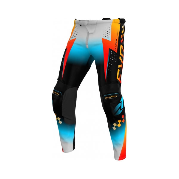 FXR Детски панталон Clutch MX26 Grey Sky Orange - BobiMX.com FXR Детски панталон Clutch MX26 Grey Sky Orange