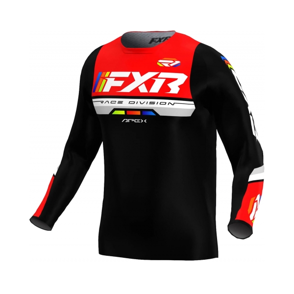 FXR Тениска Apex MX26 Red - BobiMX.com FXR Тениска Apex MX26 Red
