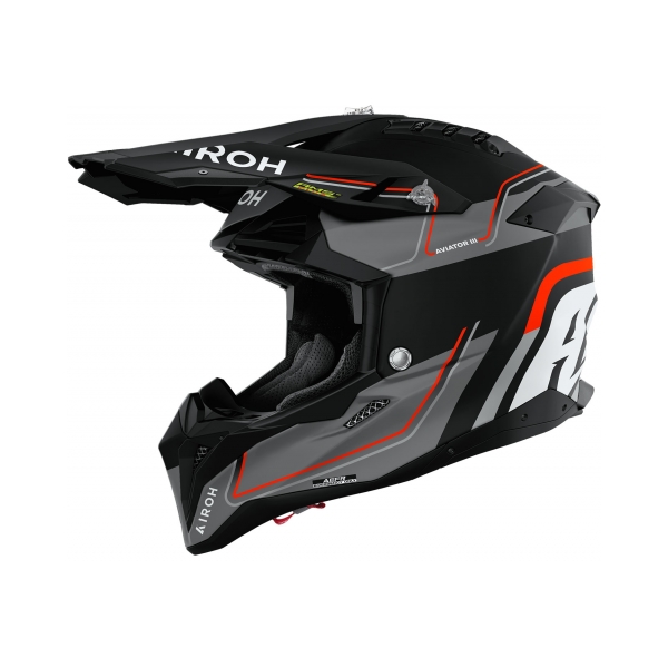 Airoh Каска Aviator 3 Leader Orange Matt - BobiMX.com Airoh Каска Aviator 3 Leader Orange Matt
