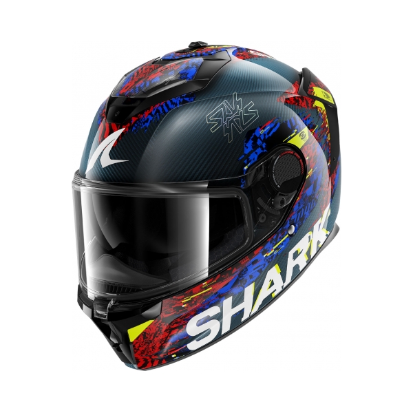Shark Каска Spartan GT Pro Carbon Speed- VIB Blue Red - BobiMX.com Shark Каска Spartan GT Pro Carbon Speed- VIB Blue Red