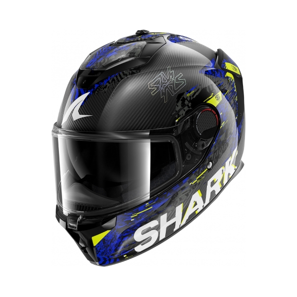 Shark Каска Spartan GT Pro Carbon Speed- VIB Anthracite Blue - BobiMX.com Shark Каска Spartan GT Pro Carbon Speed- VIB Anthracite Blue