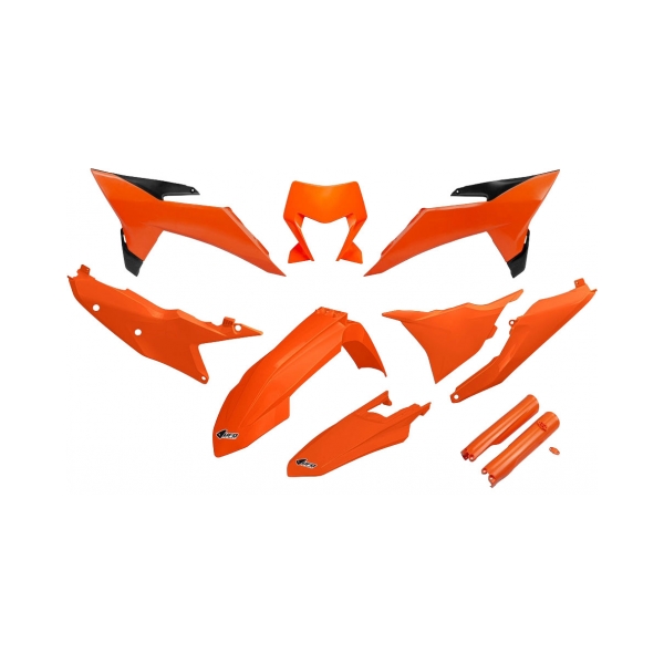 UFO Комплект пластмаси KTM EXC/ EXC-F 2026 оранжев - BobiMX.com UFO Комплект пластмаси KTM EXC/ EXC-F 2026 оранжев