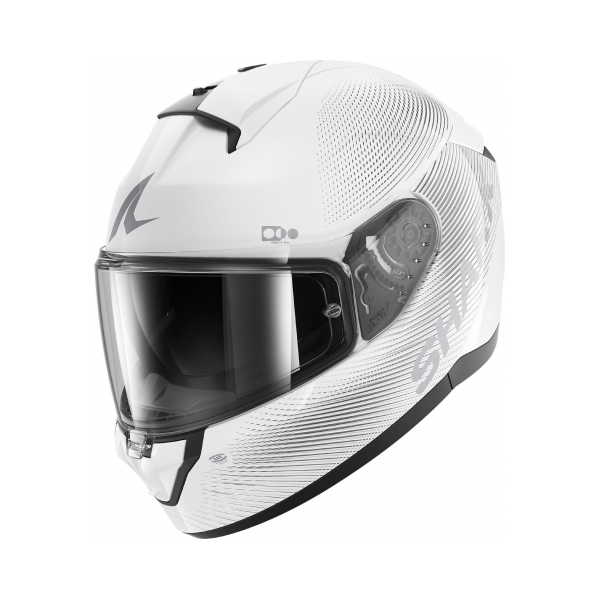 Shark Каска Ridill 2 SP Lyne White Silver - BobiMX.com Shark Каска Ridill 2 SP Lyne White Silver