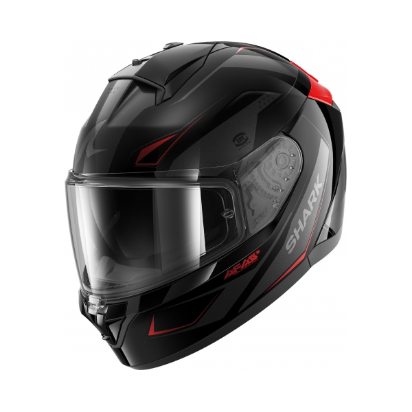 Shark Каска Ridill 2 Mekarium Black Anthracite Red - BobiMX.com Shark Каска Ridill 2 Mekarium Black Anthracite Red