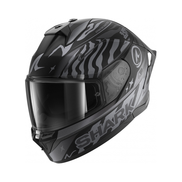 Shark Каска Skwal Cup Speed-Fancy Mat Black Anthracite Silver - BobiMX.com Shark Каска Skwal Cup Speed-Fancy Mat Black Anthracite Silver