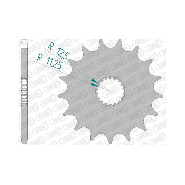 AFAM Преден зъбак 17 Зъба/ 520 Triumph 900 Scrambler/ Speed Twin 23-25, 900 Street Twin 16-22, 900 Bonneville T100 17-25 - BobiMX.com AFAM Преден зъбак 17 Зъба/ 520 Triumph 900 Scrambler/ Speed Twin 23-25, 900 Street Twin 16-22, 900 Bonneville T100 17-25