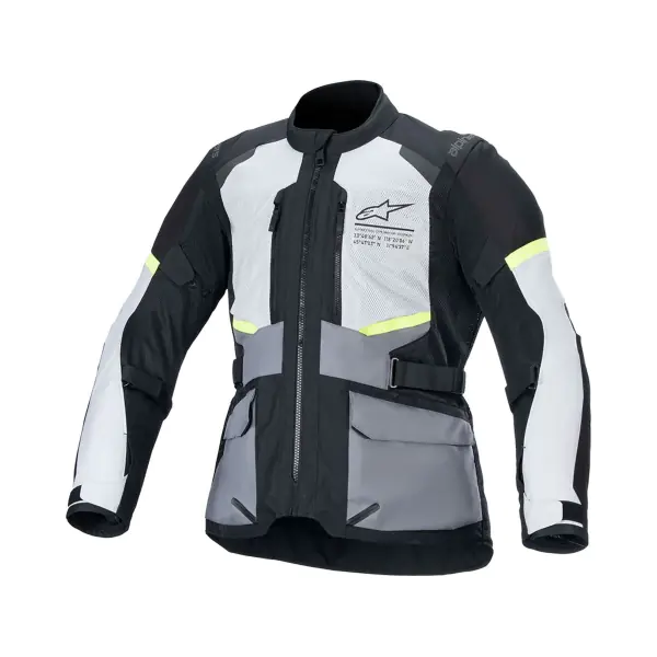 Alpinestars Яке Andes Air Ice Grey/Dark Grey - BobiMX.com Alpinestars Яке Andes Air Ice Grey/Dark Grey