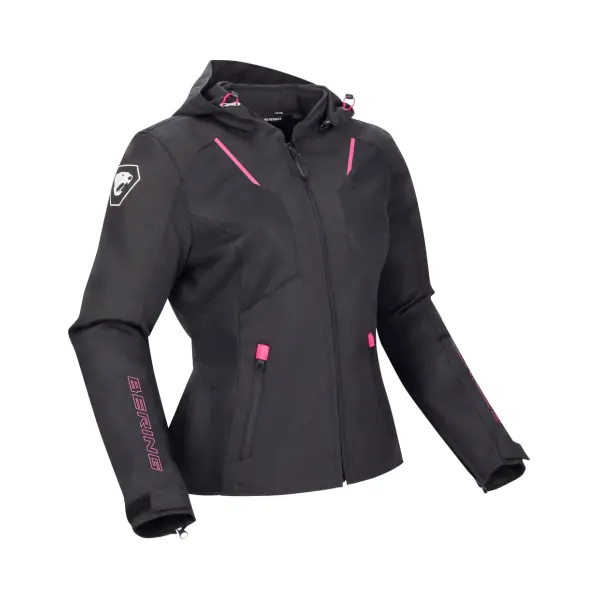 Bering Дамско яке Wing Black/Fuchsia - BobiMX.com Bering Дамско яке Wing Black/Fuchsia